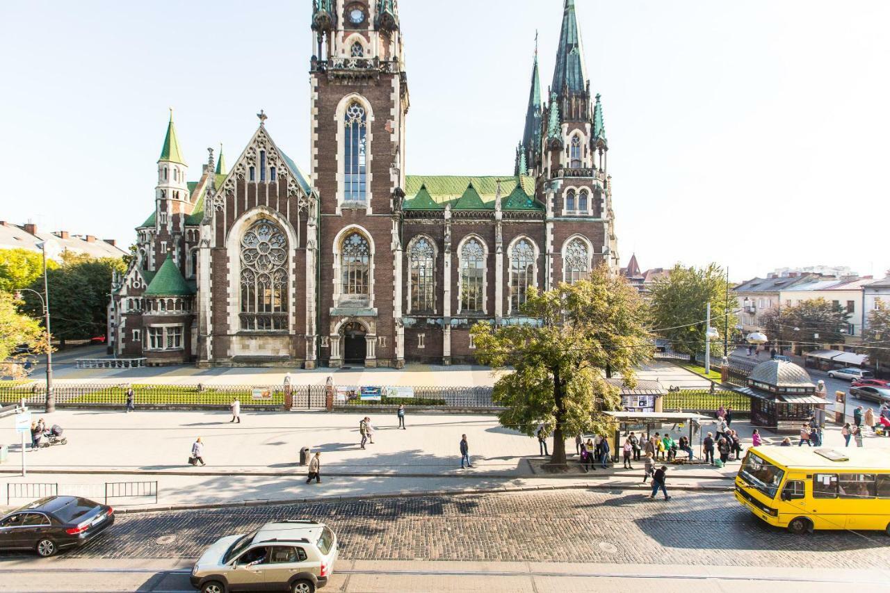 Віп Простора Квартира Біля Вокзалу На Вулиці Городоцька 102 Lviv Eksteriør billede